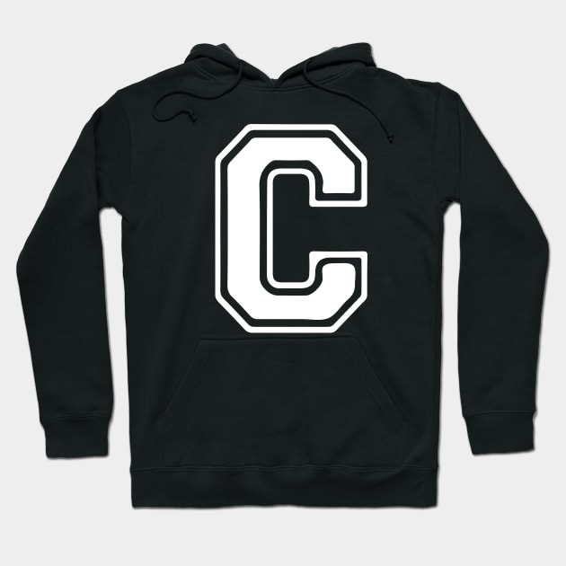 Letter C Hoodie by Xtian Dela ✅